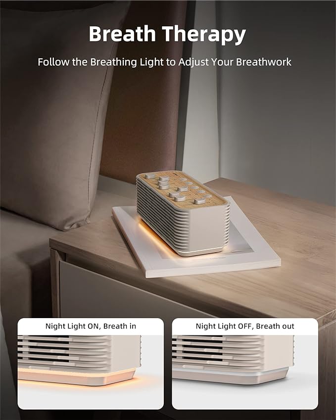 SleepySound White Noise Machine - Portable Sleep & Focus Companion